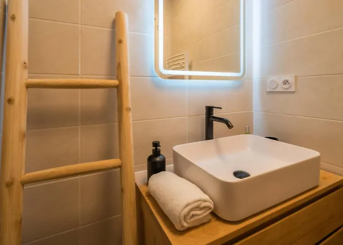 Sapi Cocon 4pax Centre Jardin Remontees Tv Wifi 아파트